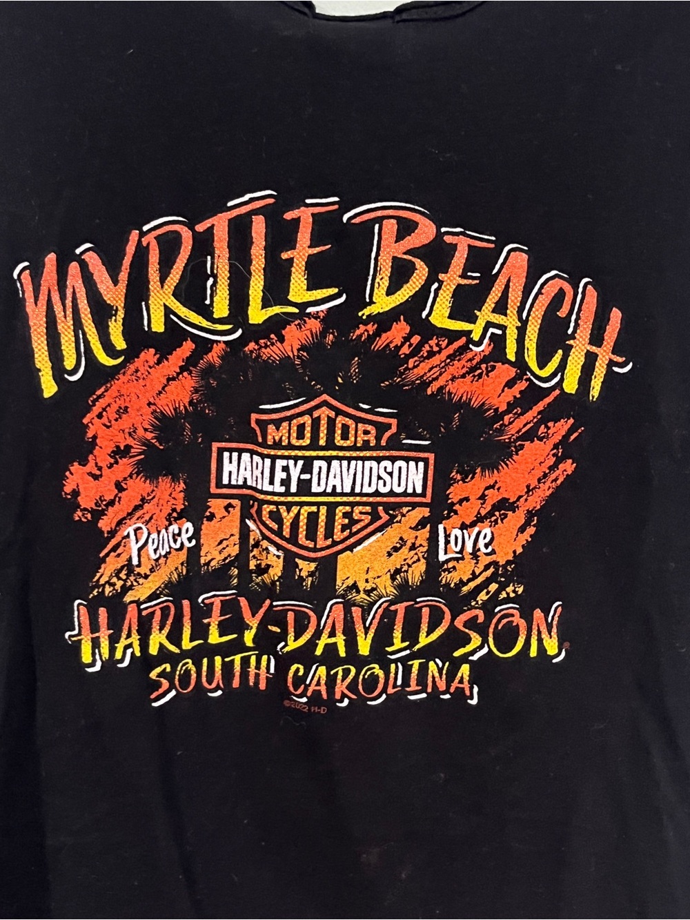 Harley-Davidson tank top Myrtle beach bike week - Picture 5 of 10